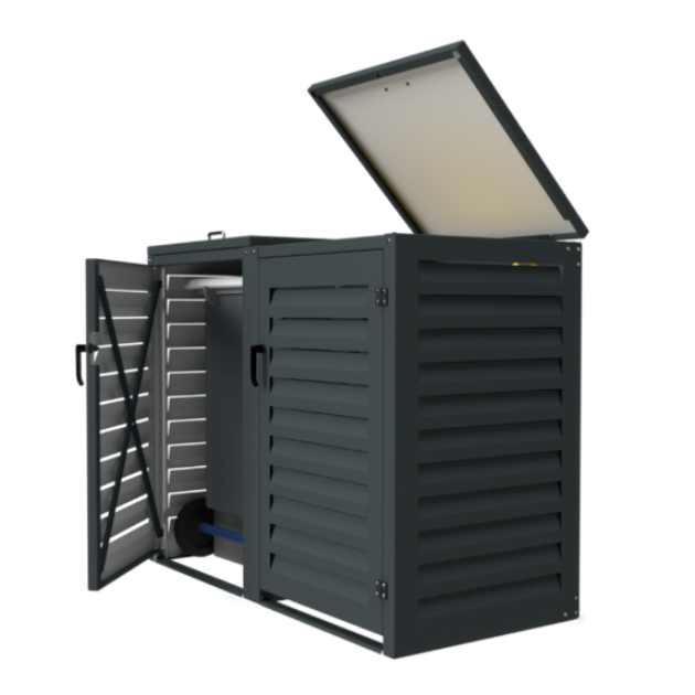 ABRI POUBELLE MODULABLE SIMPLE 120L